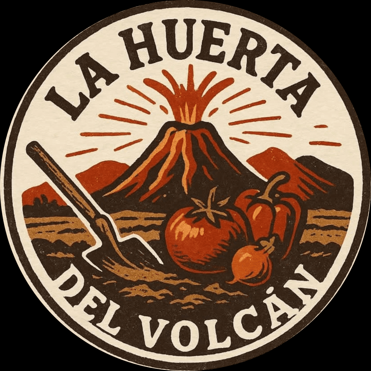 Logo La Huerta del Volcán